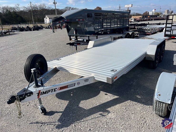 new-2025-timpte-18’-motorsports-1018-t/a-utility-tag-trailer-image-1