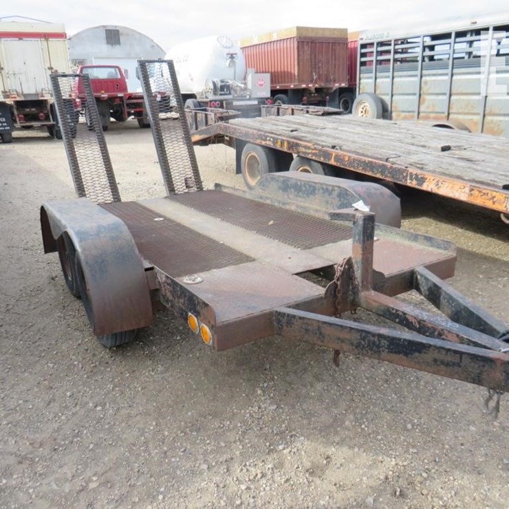 SKIDLOADER TRAILER (HOMEMADE)