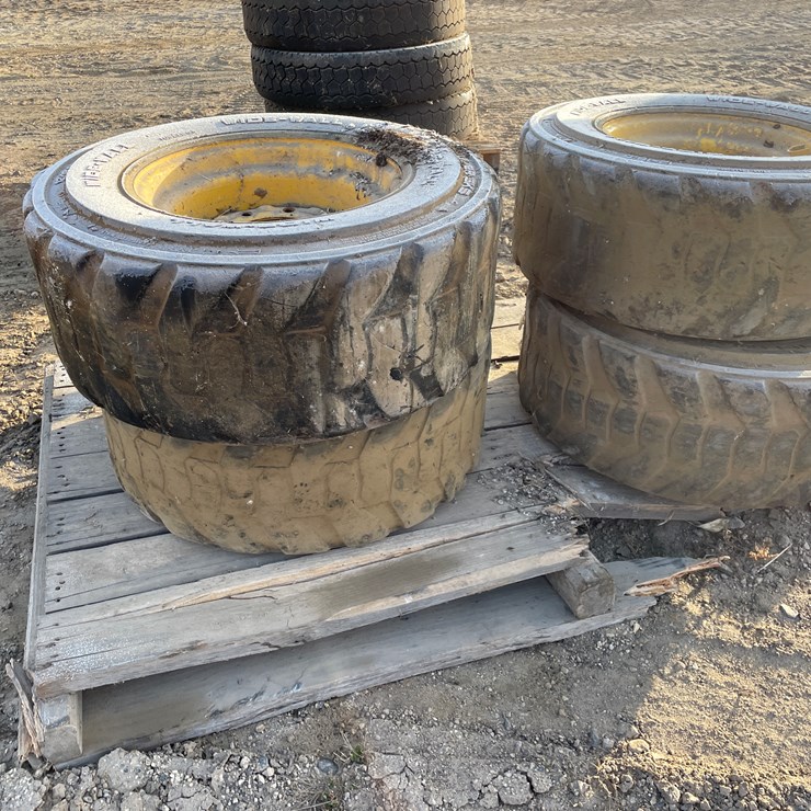 #1443 • Skid Steer Tires (Arcadia, WI)