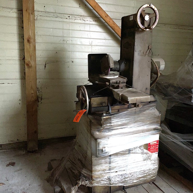 #1420 • Surface Grinder on Cabinet (Independence, WI)