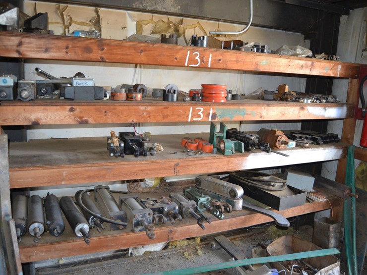 (16)-extra-saws-for-csmi-trimmer-w/-extra-saw-arbor-&-cylinder-valves-for-timmer-(locted-in-electrical-room-beside-trimmer)-image-2