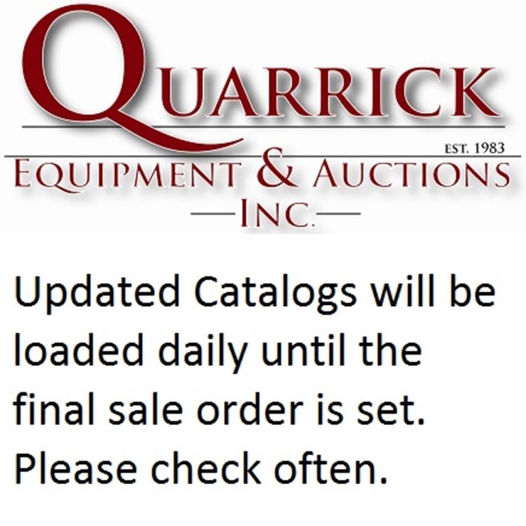 Updated Catalogs