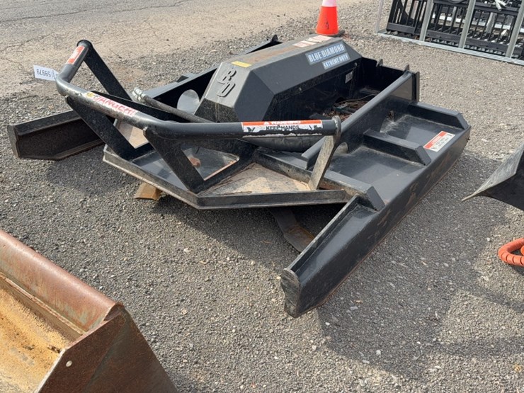 #2003-•-blue-diamond-72"-skid-steer-rotary-cutter-image-1