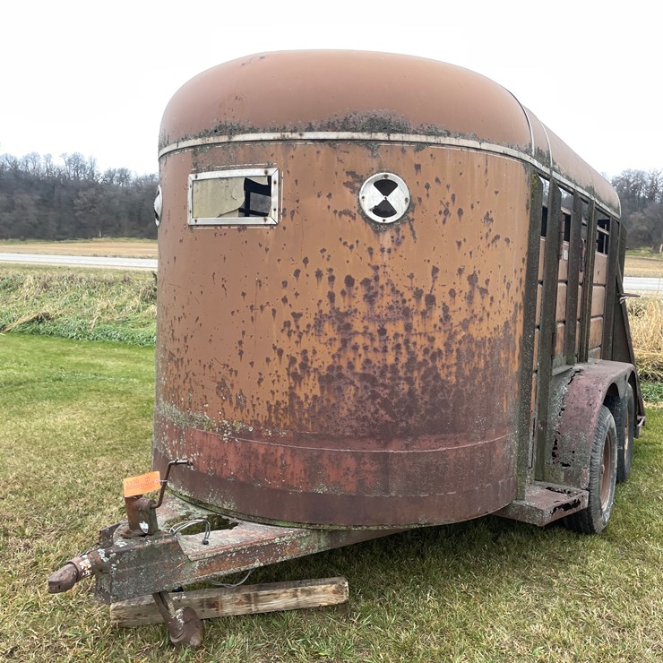 #1100 • 1978 Kiefer Bumper Pull Trailer (Has WI Title)