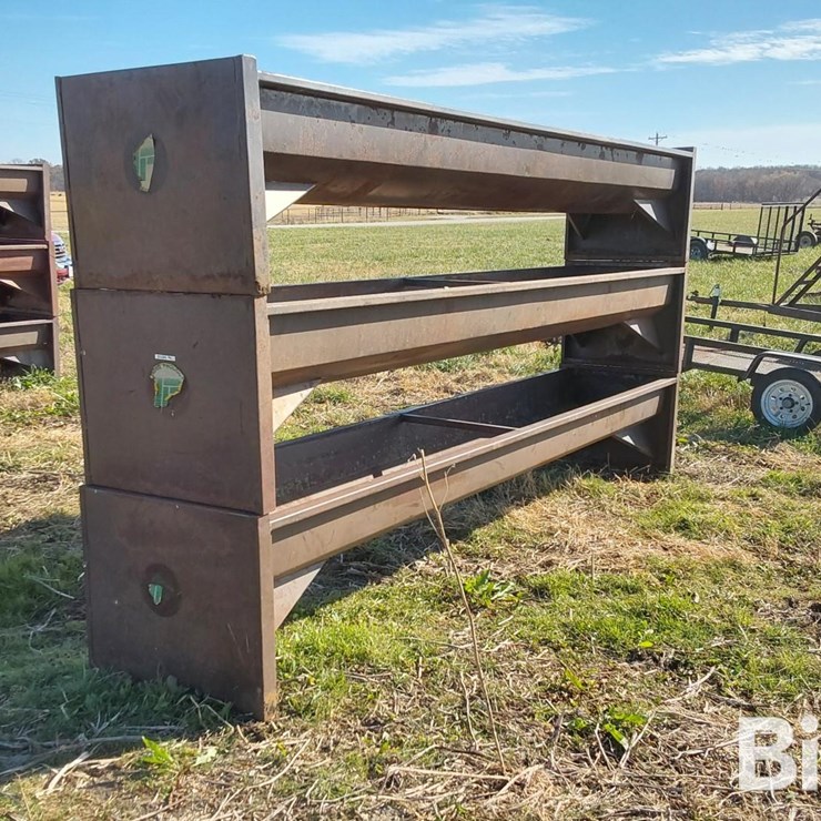 Prairie Products 12' Metal Feed Bunks