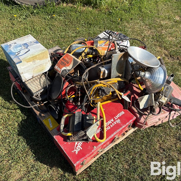 Misc Pallet Of Shop Tools