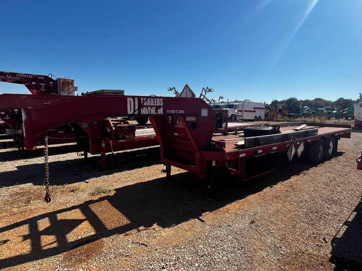 (x)-(8-24)-2011-dj-35'l-t/a-gooseneck-trailer,-vi...-image-1