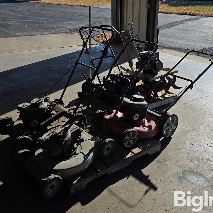 Push Mowers & Garden Tiller