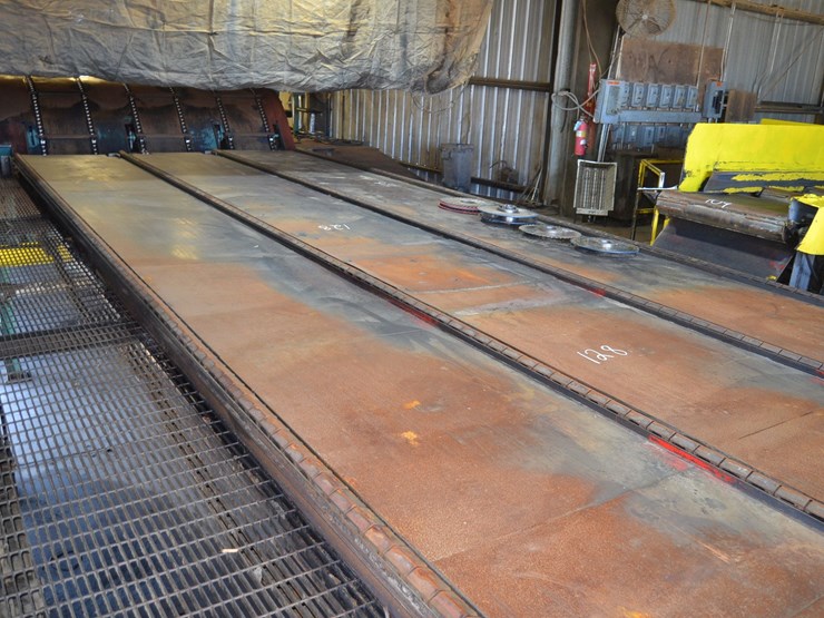 45'-heavy-duty-collector-deck-w/-heavy-duty-130-rooftop-chain-w/-heavy-duty-electric-drive-image-1