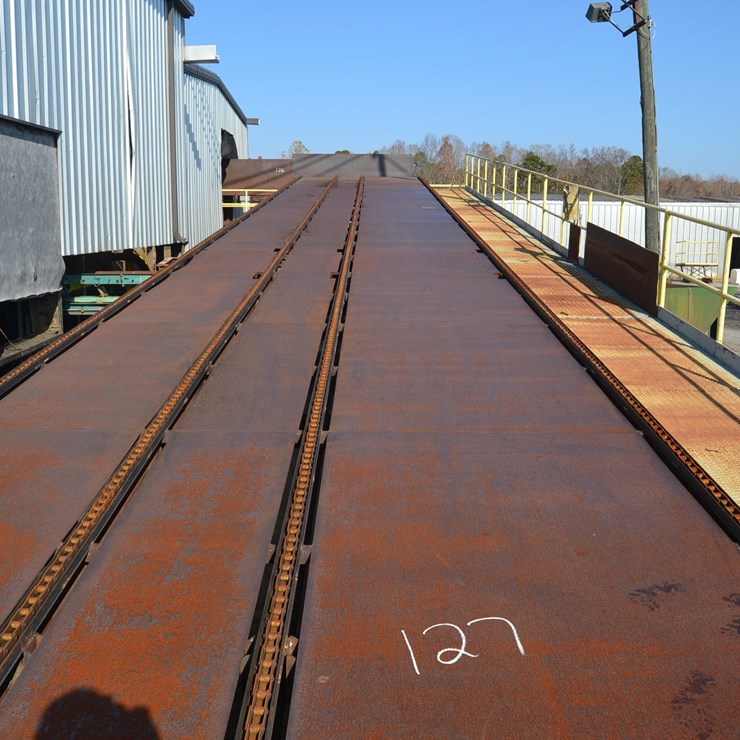 90' 4 STRAND TRANSFER DECK W/ 81X CHAIN W/ DRIVE
