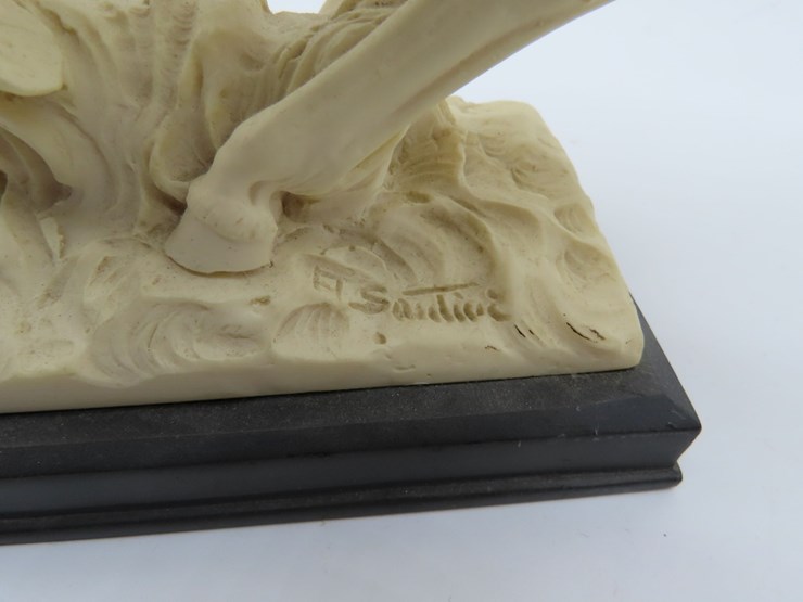 pony-express-statue-by-fl.-santias.-classic-figures-sticker-on-the-bottom-image-2