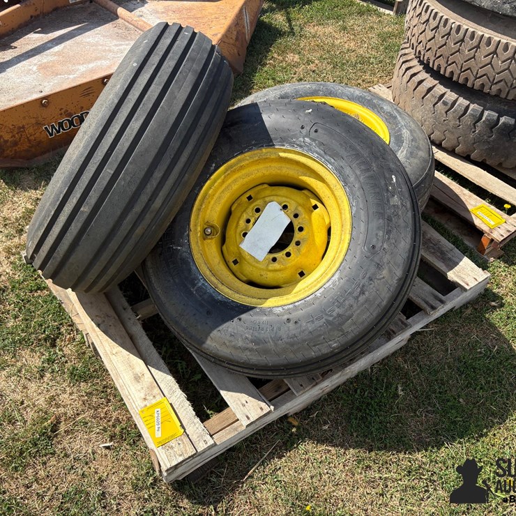John Deere Rims W/ Tires