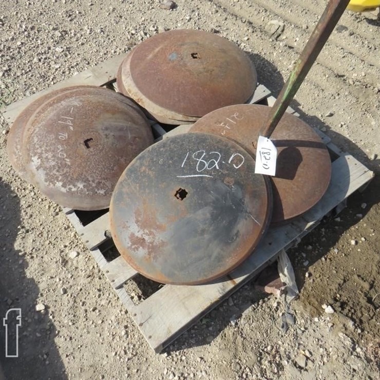 PALLET OF DISC BLADES