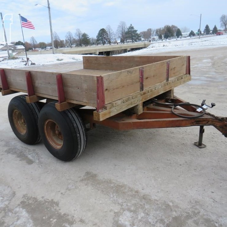 HOMEMADE DUMP TRAILER