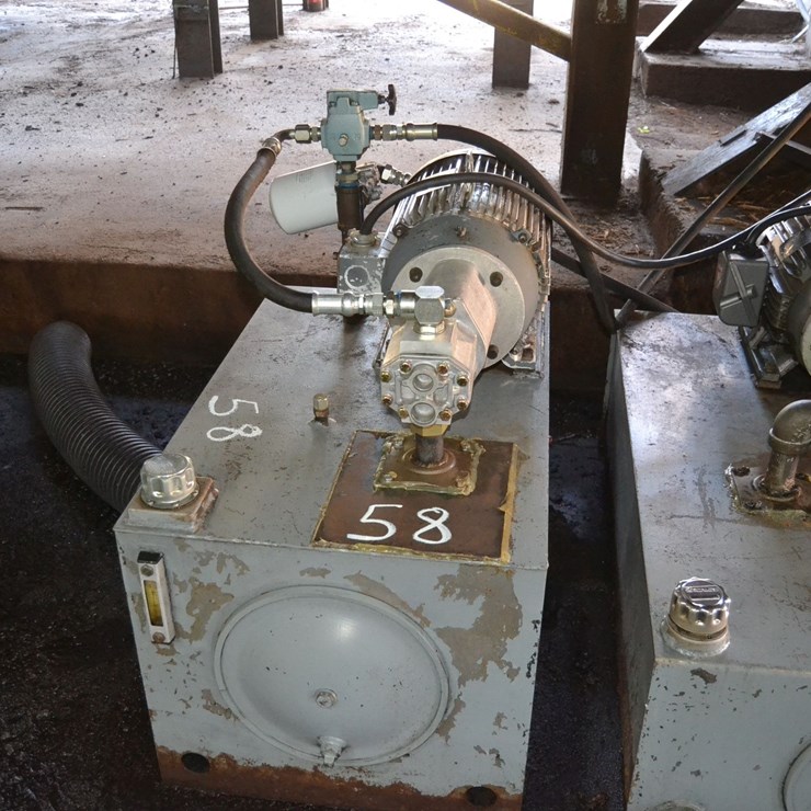 20HP HYDRAULIC POWER PACK SYSTEM FOR DEBARKER AREA