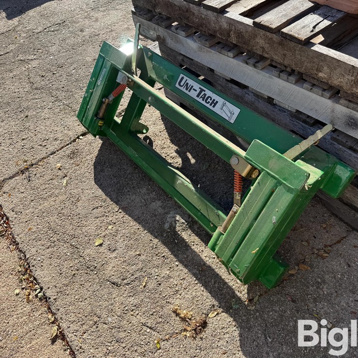 MDS 5219G Euro Unitach Loader To Skid Steer Adapter Plate