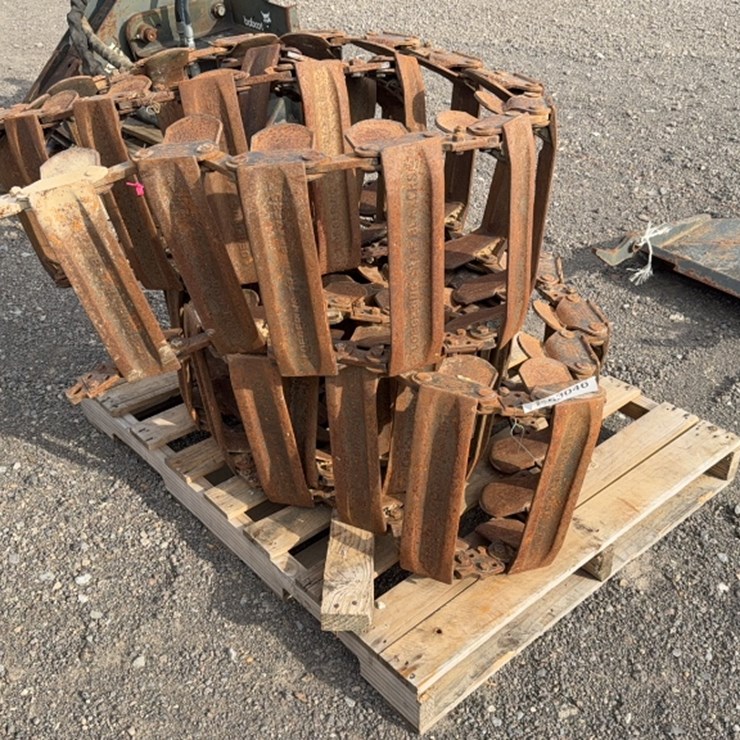 #2007 • SET OF STEEL SKID STEER TRACKS