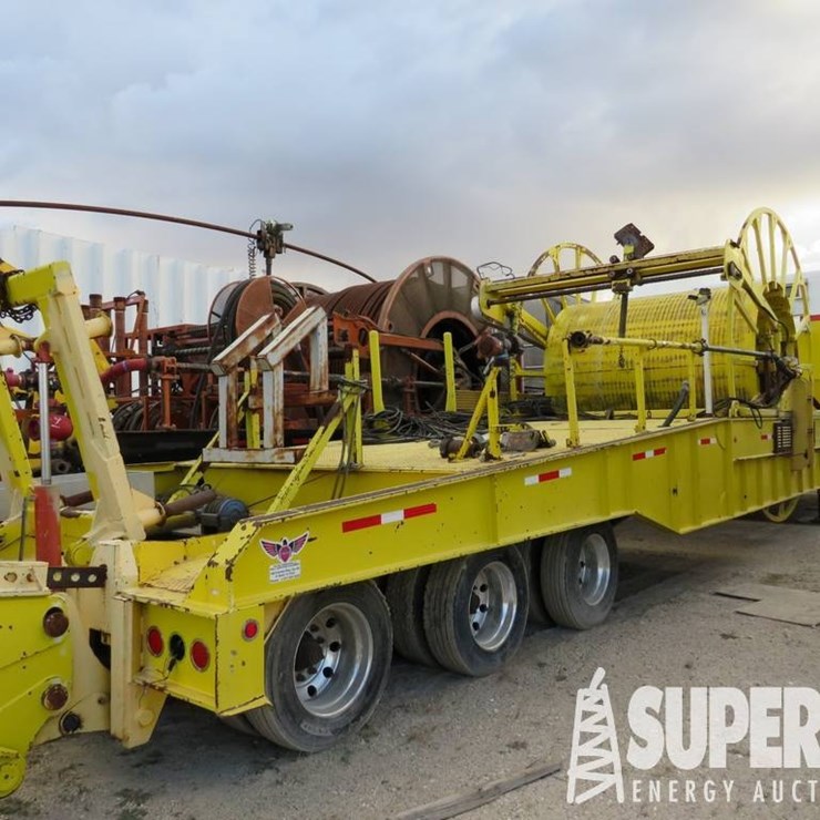 (x) (5-69) 2016 BIG RED Coil Tubing Reel Unit, w/...