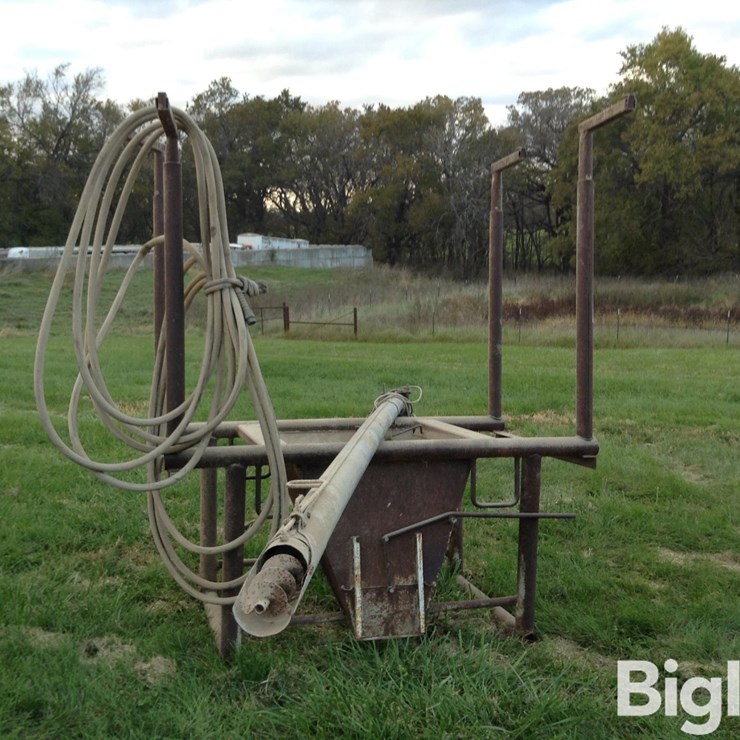 Seed Bag Unloader Chute w/ 4"/10' Auger