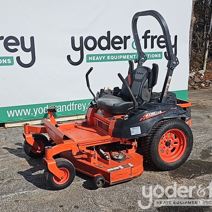 2020 Kubota Z421 Zero Turn Commercial Mower, 54" Mower Deck, 24HP Kawasaki FR730V V-Twin Engine, HydroGear Commercial ZT3600 Transmission