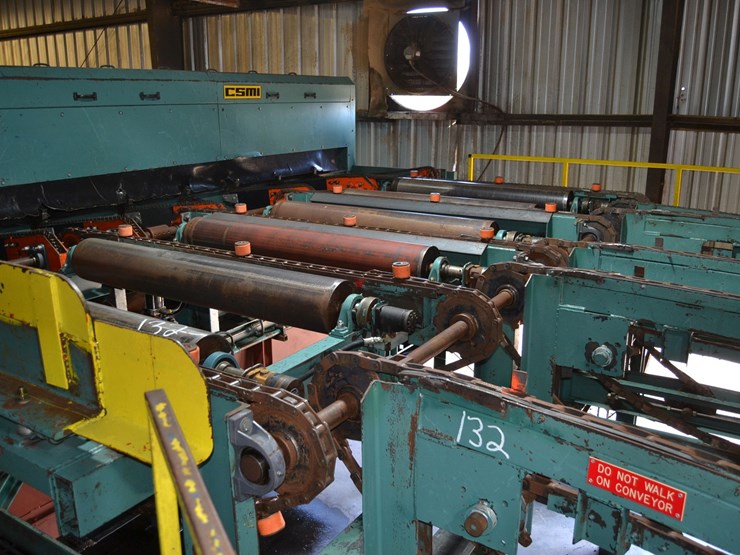 csmi-8'-5-strand-outfeed-transfer-w/-lugs-w/-even-end-rolls-w/-6-arm-timple-system-w/-30-degree-4-strand-transfer-w/-7'-4-strand-transfer-w/-drive-on-common-shaft-image-2