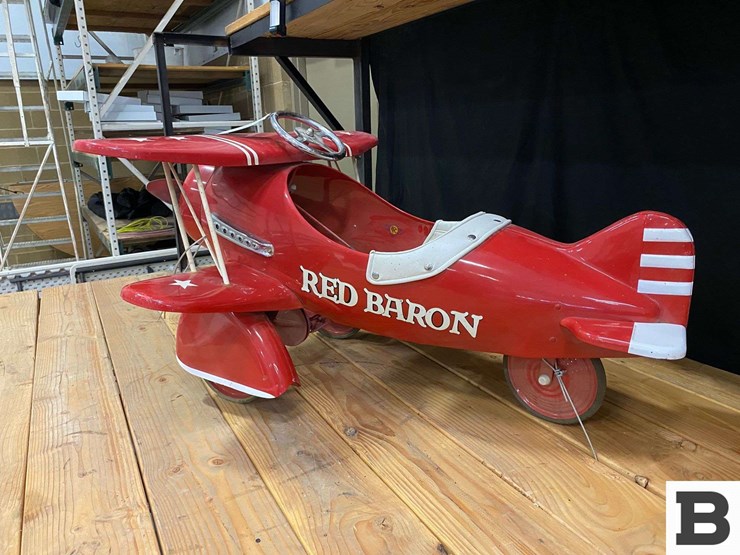 afc-"red-baron"-toy-pedal-airplane-image-3