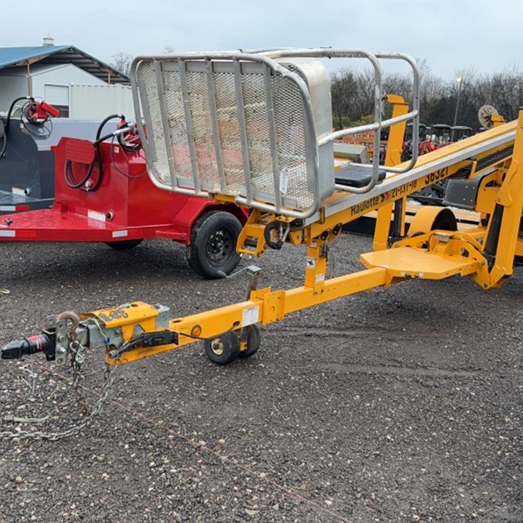 #2068 • 2018 HAULOTTE 3632T ELECTRIC TOWABLE BOOM LIFT