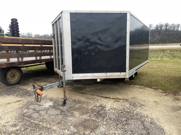 #1053-•-1997-aluma-loadmaster-snowmobile-trailer-image-1