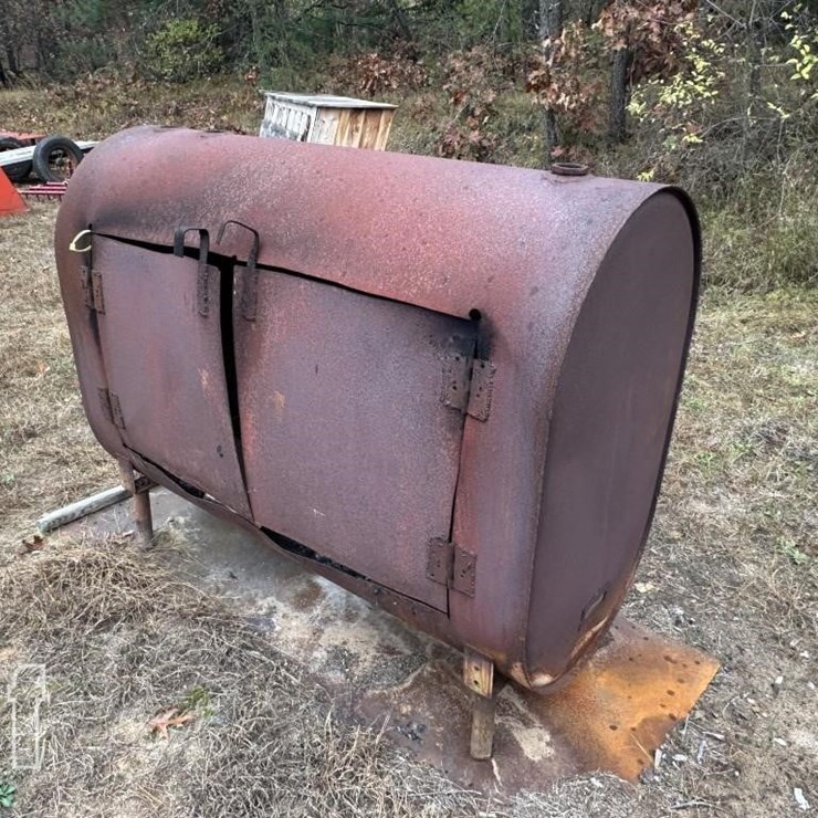 HOMEMADE STEEL BURN PIT