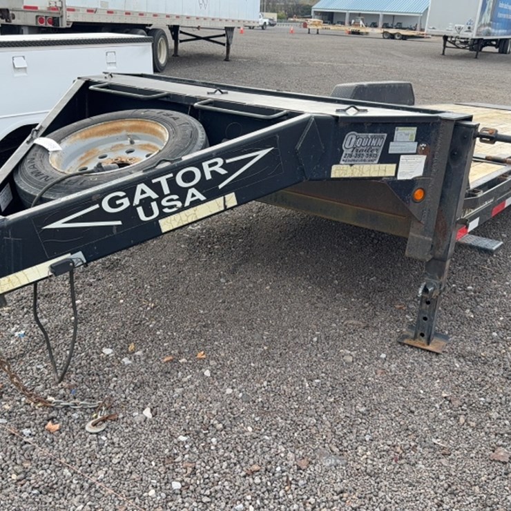 #3007 • 2017 GATORMADE 24' BUMPER PULL TILT DECK TRAILER