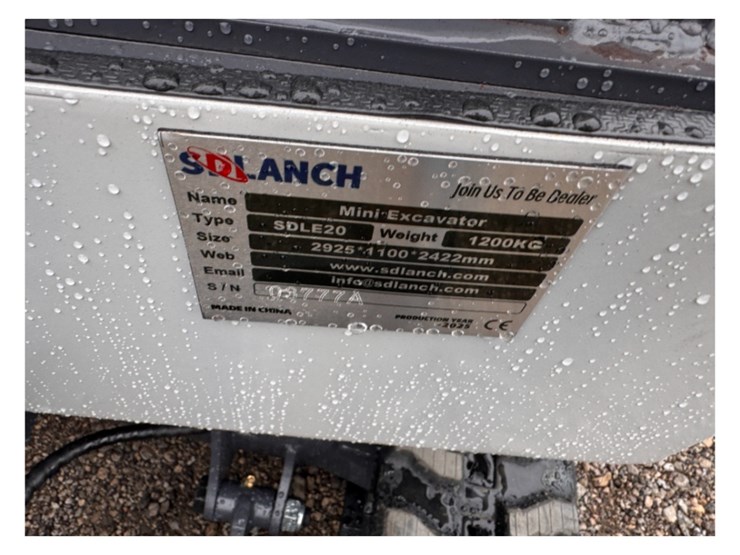 sdle-20-mini-excavator-w/-hydraulic-thumb-image-17