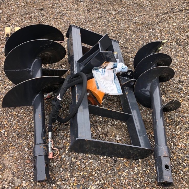#103 • SKID STEER AUGER WITH TWO BITS