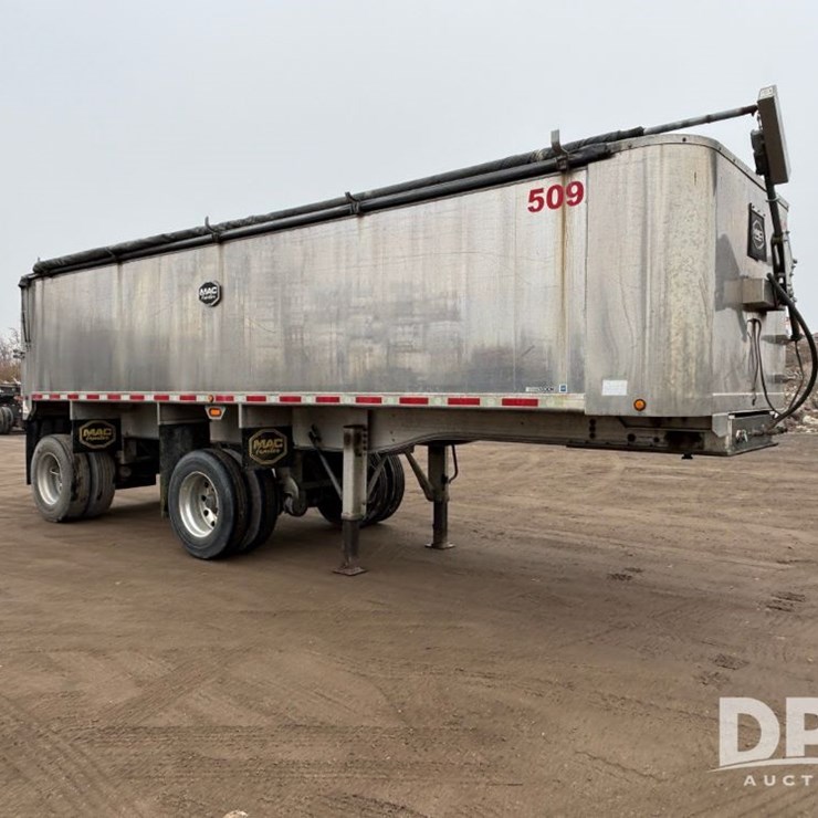 2017 MAC End Dump Trailer (GP12123, Unit 509)