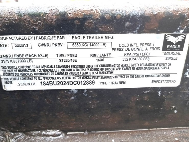 2013-eagle-black-hawk-t/a-tilt-deck-trailer-image-14