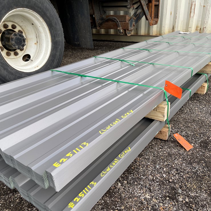 #1239 • 12' Sheets of Steel Siding