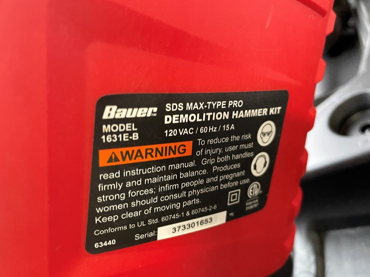 #4138-•-bauer-163ie-b-demolition-hammer-kit-image-7