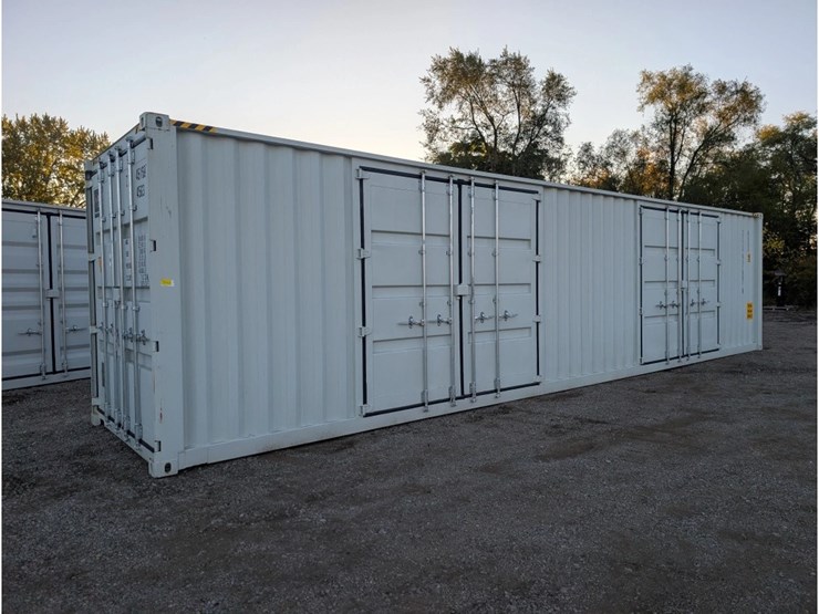 1-trip-40'-high-side-shipping-container-w/-2-side-doors-image-1