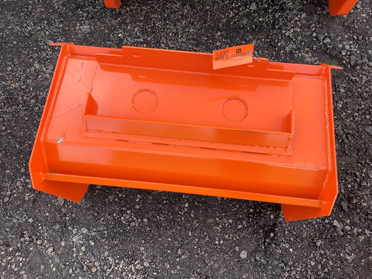 #1237-•-mini-skidsteer-snow-pusher-image-2