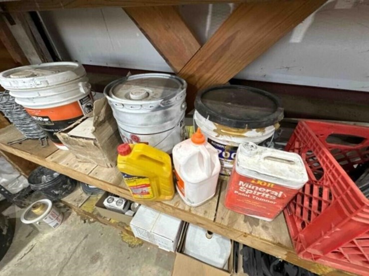 contents-of-3-shelfs--paints,-sealant-tape,-oils-image-6