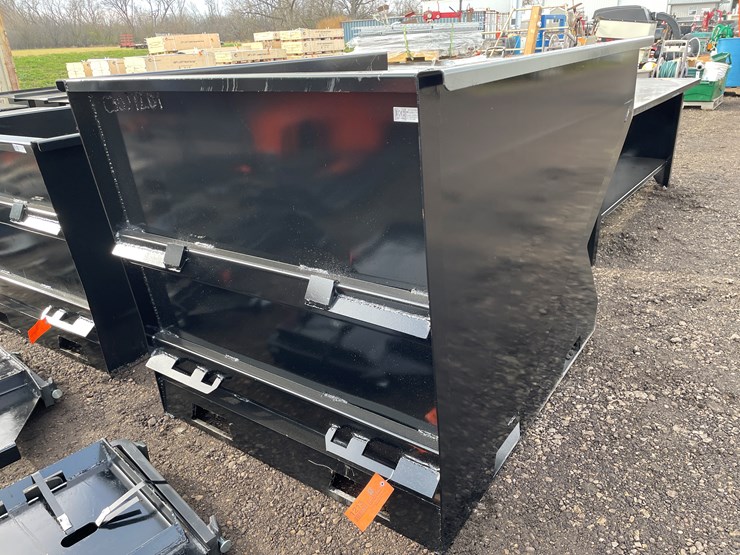 #1213-•-steel-skidsteer-hopper-with-pockets-image-4