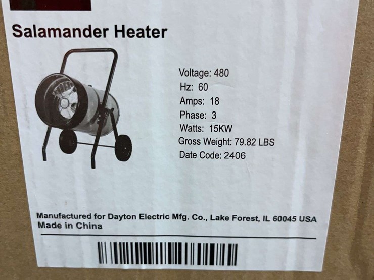 dayton-salamander-heater---3-phase---new-in-box-image-1