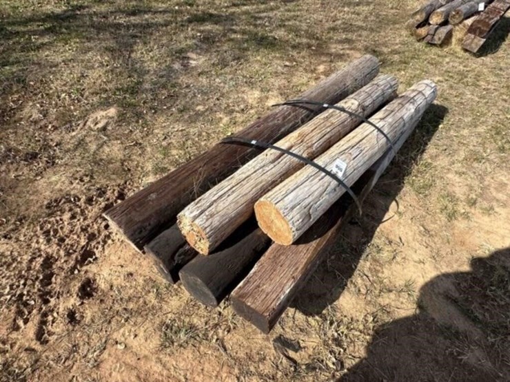 5--line-posts,-1-railroad-tie--7’-9’-long-image-2