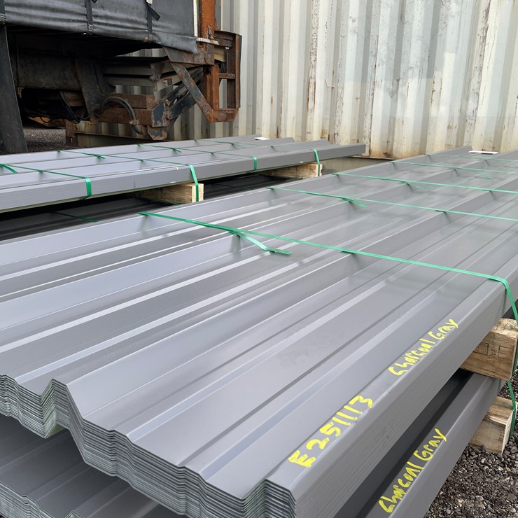 #1241 • 12' Sheets of Steel Siding