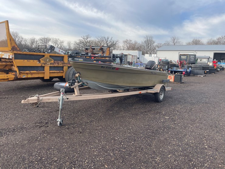 #1060-•-1991-tuffy-walleye-rampage-15'-fishing-boat-(has-reg.-card)-image-1