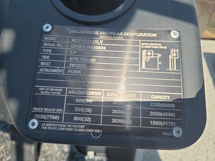 #203104-•-2017-unicarrier-mcp1f2a25-forklift-image-6