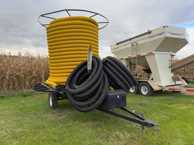 tile-cart-w/partial-roll-of-4”-plastic-image-1