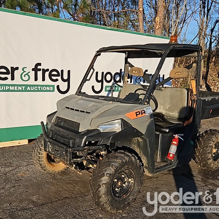 2021 Polaris PRO XD 2000D 4x4 2 Seater Utility Vehicle, Diesel, Dump Bed (Bill of Sale Only, No Title/MCO) (No Reverse)
