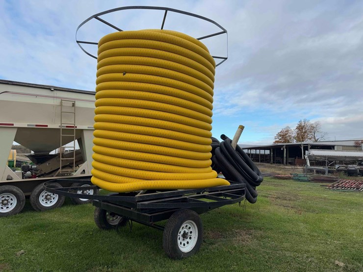 tile-cart-w/partial-roll-of-4”-plastic-image-4