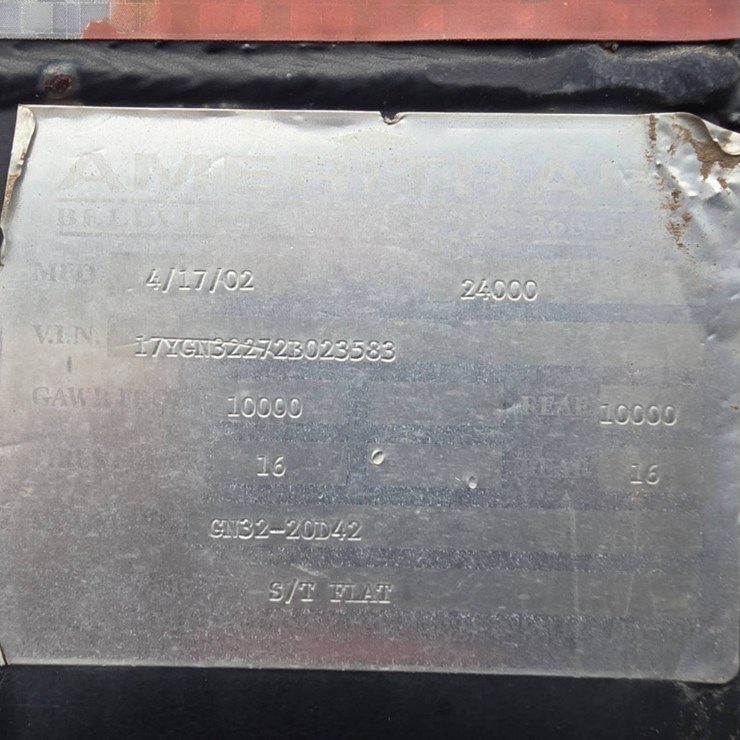 2002 AMERITRAIL 32 ft