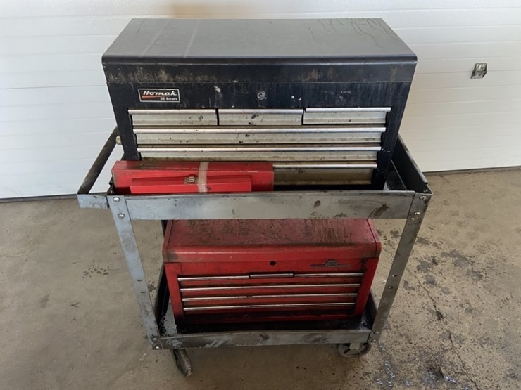 napa-&-homak-tool-boxes-w/cart,-qty-.2-image-7